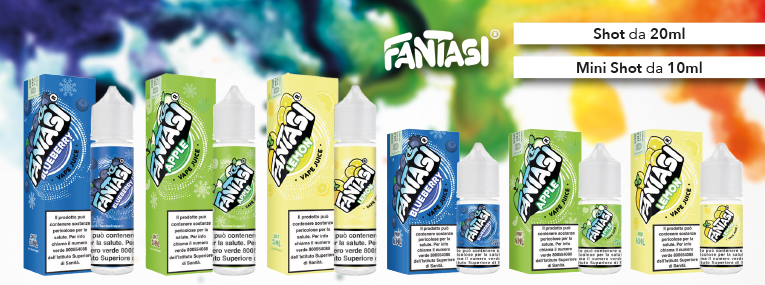 NEW Liquidi Shot e Mini Shot Fantasi Vape